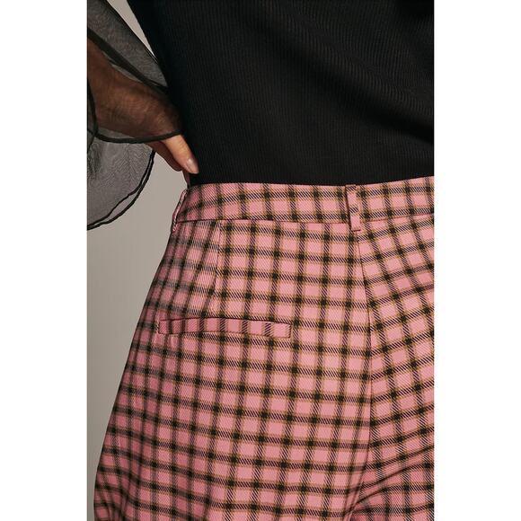 NWOT Anthropologie FRNCH Palmer Trousers $128 PLUS 1X Pink - Picture 4 of 9